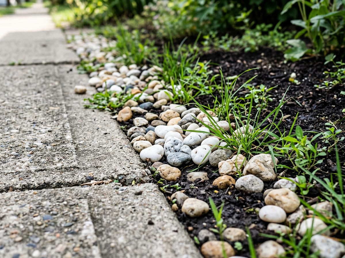 Close-up Pebble Detail
